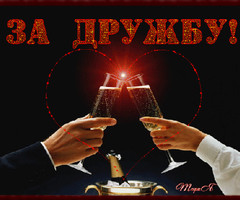 За дружбу!
